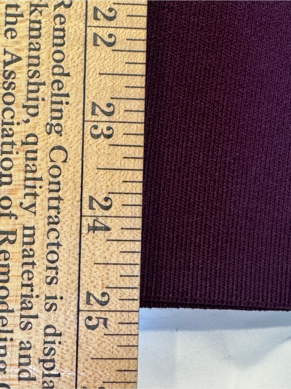 Plum sweater vest with gold buttons - Picture 5 of 7